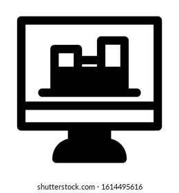 seles chart icon isolated sign symbol vector illustration - high quality black style vector icons

