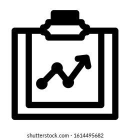 seles chart icon isolated sign symbol vector illustration - high quality black style vector icons
