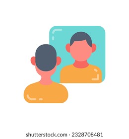 Self Awareness icon in vector. Illustration