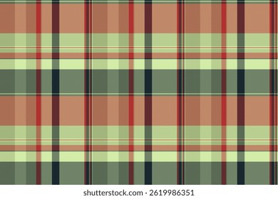Selbst Hintergrund Textil-Check, Badezimmer Muster Textur Tartan. Shop Stoff plattiert nahtlose Vektor in hellen und roten Farben Palette.