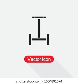 Self Balancing Hoverboard Icon Vector Illustration Eps10