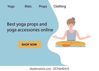 Self care and mindfulness concept with yoga accessories for women.