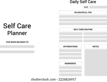 Self Care Planner | KDP Interiors