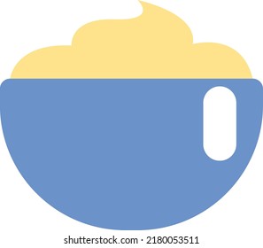 Self care pomade, illustration, vector on a white background.