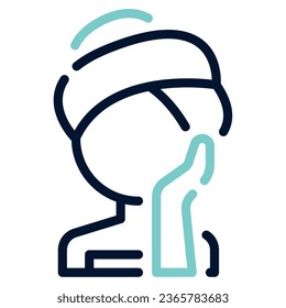 Self Care Routine Icon Illustration, for uiux, infographic, etc