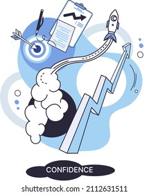 Concepto de autoconfianza. La persona tiene metáfora de conversación privada. Valiente confianza. Bienes fiduciarios, asociaciones tranquilizadoras, convicción. Protección de la propiedad intelectual. Datos confidenciales