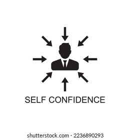 self confidence icon , business icon