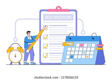 self discipline clipart