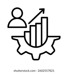 Self Development Icon Element for Design
