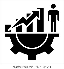 Self Development Icon Element For Design