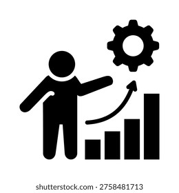 Self Development Icon Element for Design