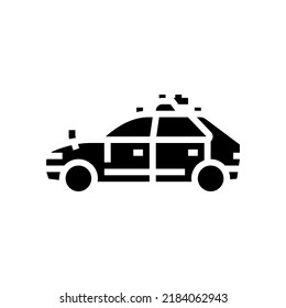 self drive car glyph icon vector. self drive car sign. isolated symbol illustration