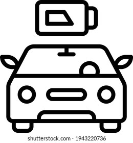 Self driving car ultrasonic sensor Concept, autopilot equipment and hardware Vector Icon Design, Autonomous driverless vehicle Symbol, Robo car Sign, Automated driving system stock illustration