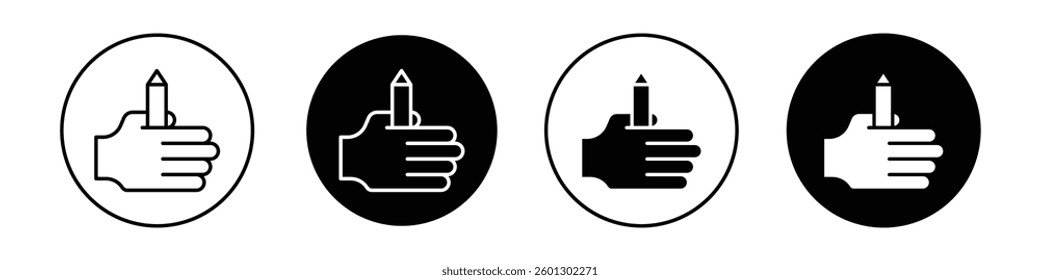 Self expression icons vectors graphics collection
