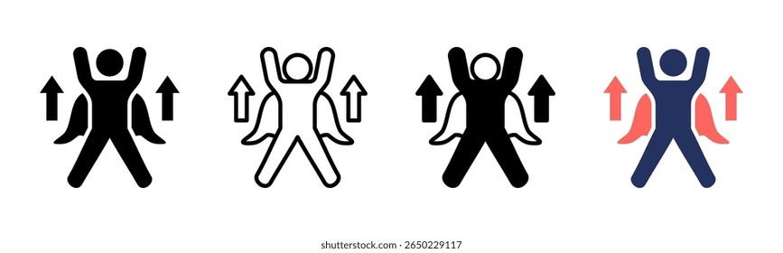 Self icon sheet multiple style collection