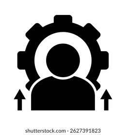 Self Improvement Icon Element For Design
