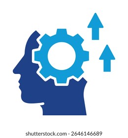Self Improvement Icon Element for Design