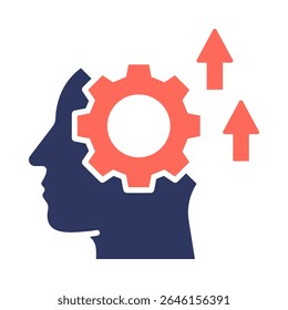Self Improvement Icon Element for Design