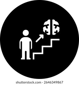 Self Improvement Icon Element For Design