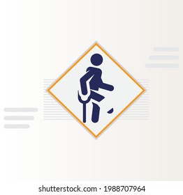 
Self Inflicted Injury icon vector design