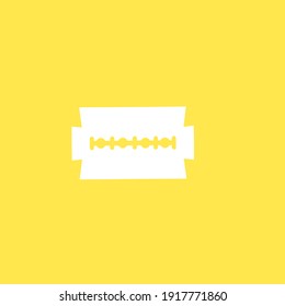 Self injury awareness - razor background vector illustration 