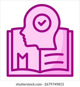 Self Learning Icon Element For Design