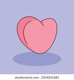 Autoamor Libre vectorial ilustración de icono. Concepto de iconos de auto motivación aislado. estilo de dibujos animados planos
