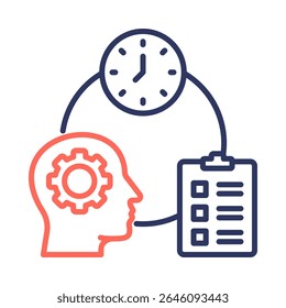 Self Management Icon Element for Design