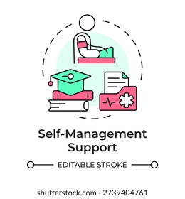 Self management support multi