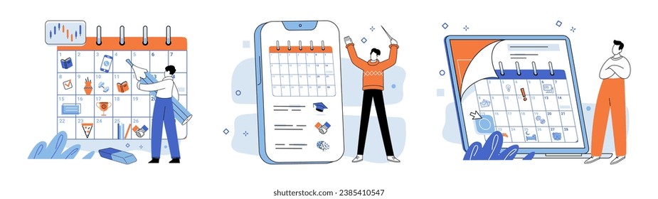 Self management. Vector illustration. Achieving desired outcomes is possible through effective self management Self management plays vital role in improving performance Motivation drives self