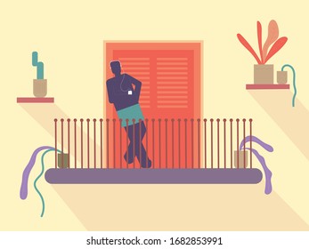 Self quarantine at the time of Covid 19