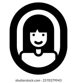 Self reflection Wellness Mental Health icon illustration