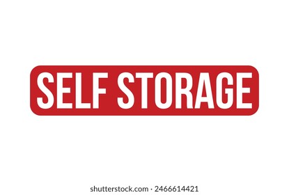 Self Storage Rubber Stamp Seal Vector