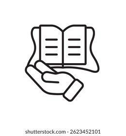self study icon collection .design style with background