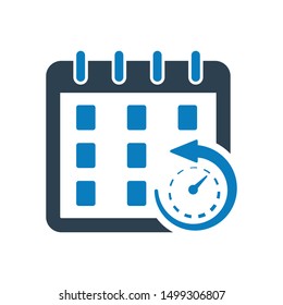 Self Timer Vector Icon, Time Off Vacation Outline Icon, Time Icon