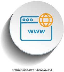 self-assessment icon isolated white background