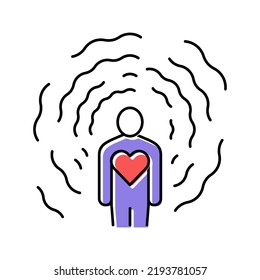 self-awareness soft skill color icon vector. self-awareness soft skill sign. isolated symbol illustration