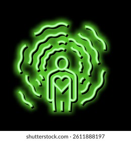 self-awareness soft skill neon light sign vector. self-awareness soft skill illustration