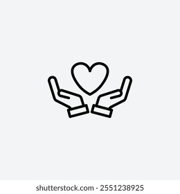 Selfcare icono de revestimiento delgado aislado.