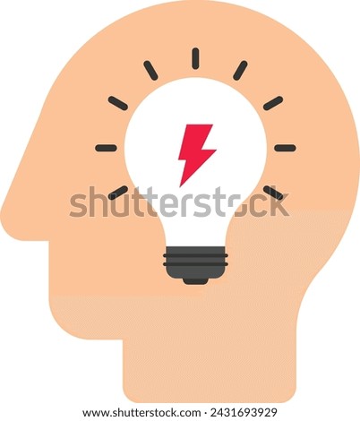self-efficacy concept, power effect situations individuals vector icon design, Boosting productivity abilities Symbol, business motivation Sign, Enterprise impetus stock illustration