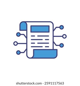 Self-executing blockchain contract for secure automation.