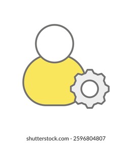 Self-Help icon vector stock illustration