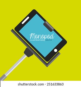 selfie concept design, vector illustration eps10 graphic 