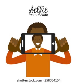 selfie design, vector illustration eps10 graphic 