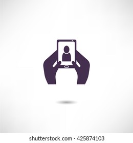 Selfie icon