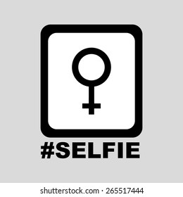 selfie icon design vector art