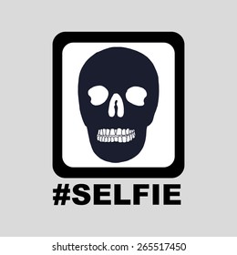 selfie icon design vector art