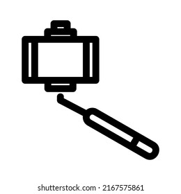 selfie icon or logo isolated sign symbol vector illustration - high quality black style vector icons
