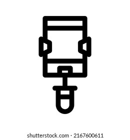 selfie icon or logo isolated sign symbol vector illustration - high quality black style vector icons
