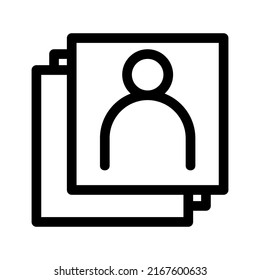 selfie icon or logo isolated sign symbol vector illustration - high quality black style vector icons
